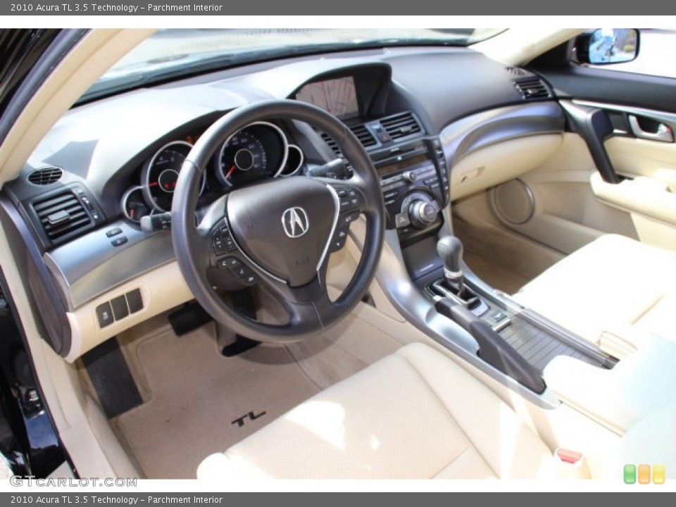 Parchment Interior Prime Interior for the 2010 Acura TL 3.5 Technology #78477194