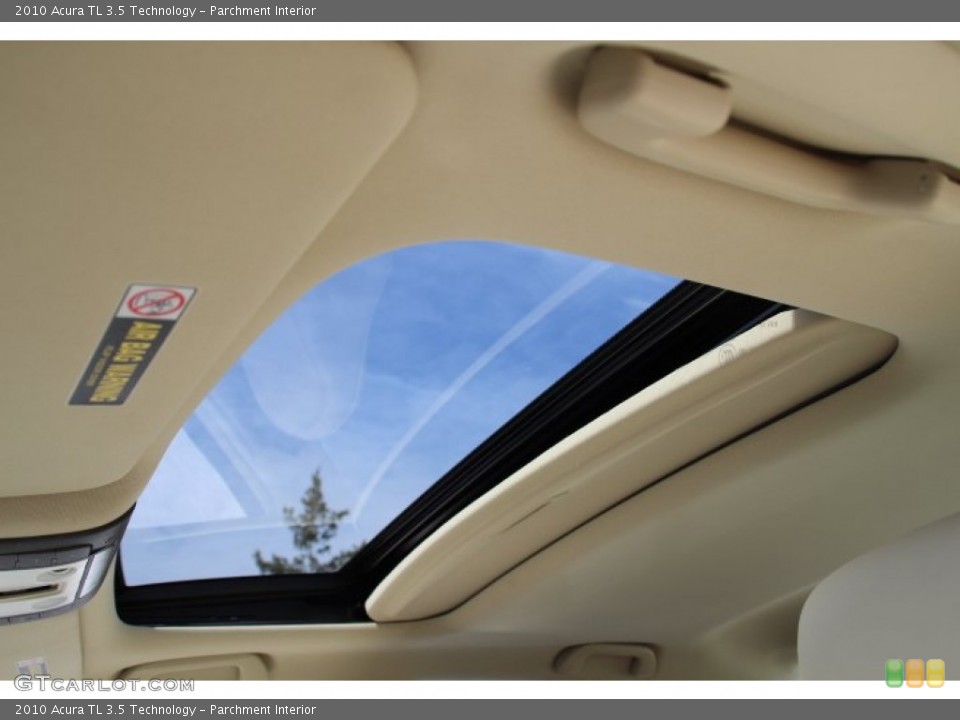 Parchment Interior Sunroof for the 2010 Acura TL 3.5 Technology #78477341