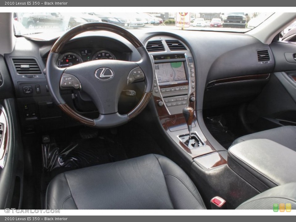 Black 2010 Lexus ES Interiors