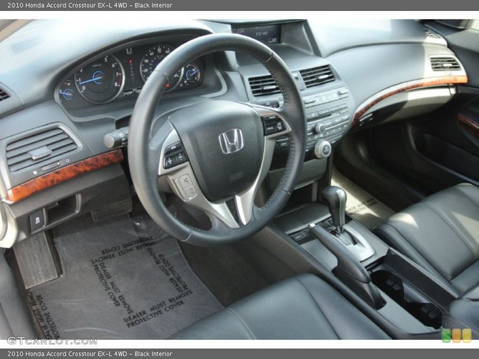 Black Interior Prime Interior for the 2010 Honda Accord Crosstour EX-L 4WD #78477728