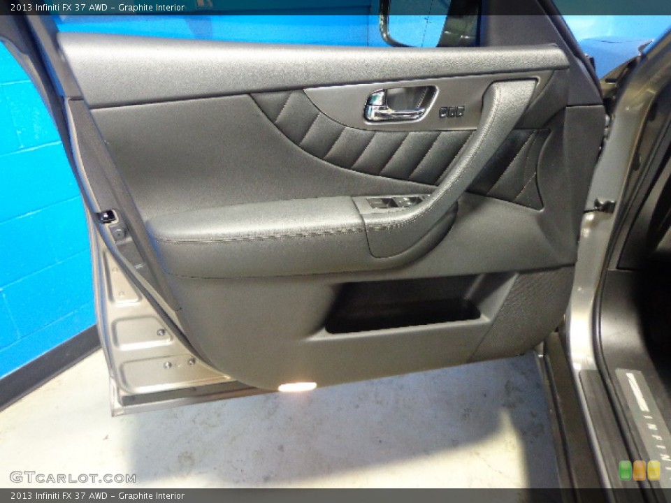 Graphite Interior Door Panel for the 2013 Infiniti FX 37 AWD #78478853