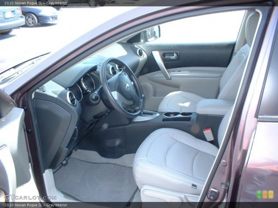 Gray Interior Photo for the 2010 Nissan Rogue SL #78480566