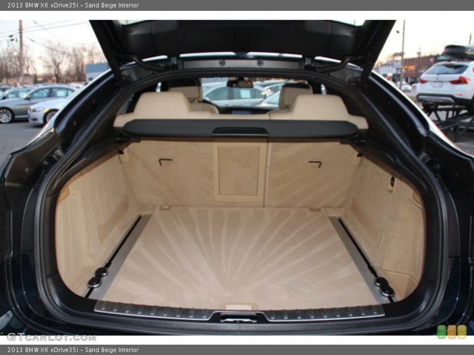 Sand Beige Interior Trunk for the 2013 BMW X6 xDrive35i #78480644
