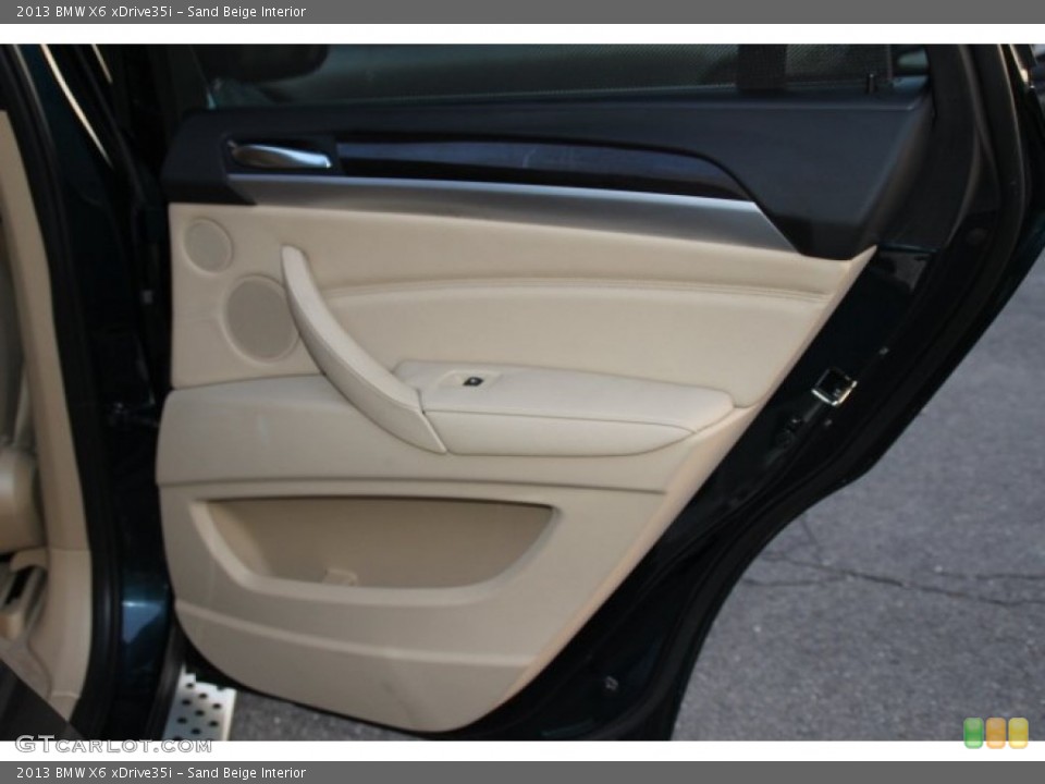 Sand Beige Interior Door Panel for the 2013 BMW X6 xDrive35i #78480679