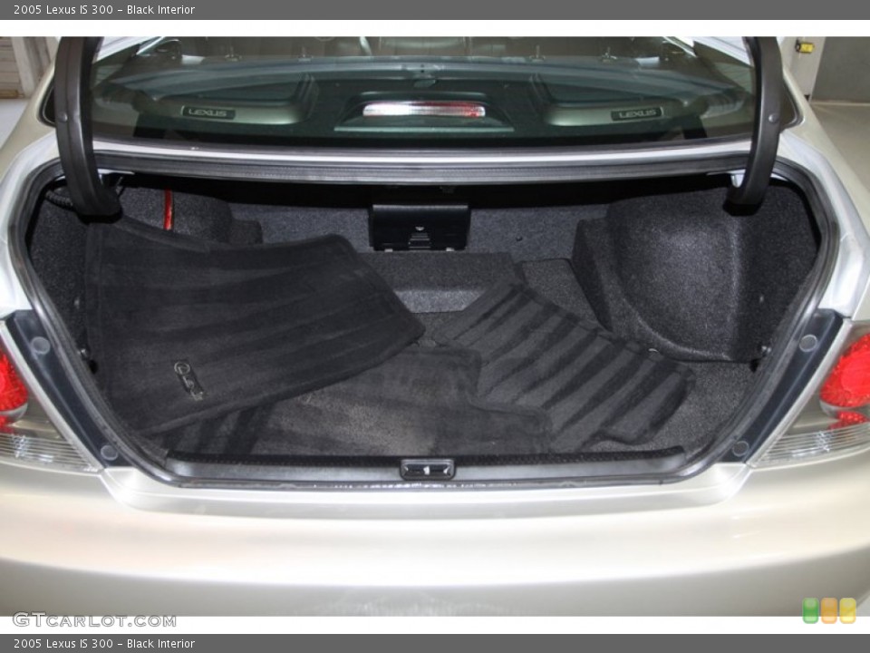 Black Interior Trunk for the 2005 Lexus IS 300 #78480716