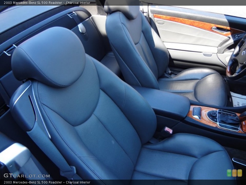 Charcoal Interior Front Seat for the 2003 Mercedes-Benz SL 500 Roadster #78482099