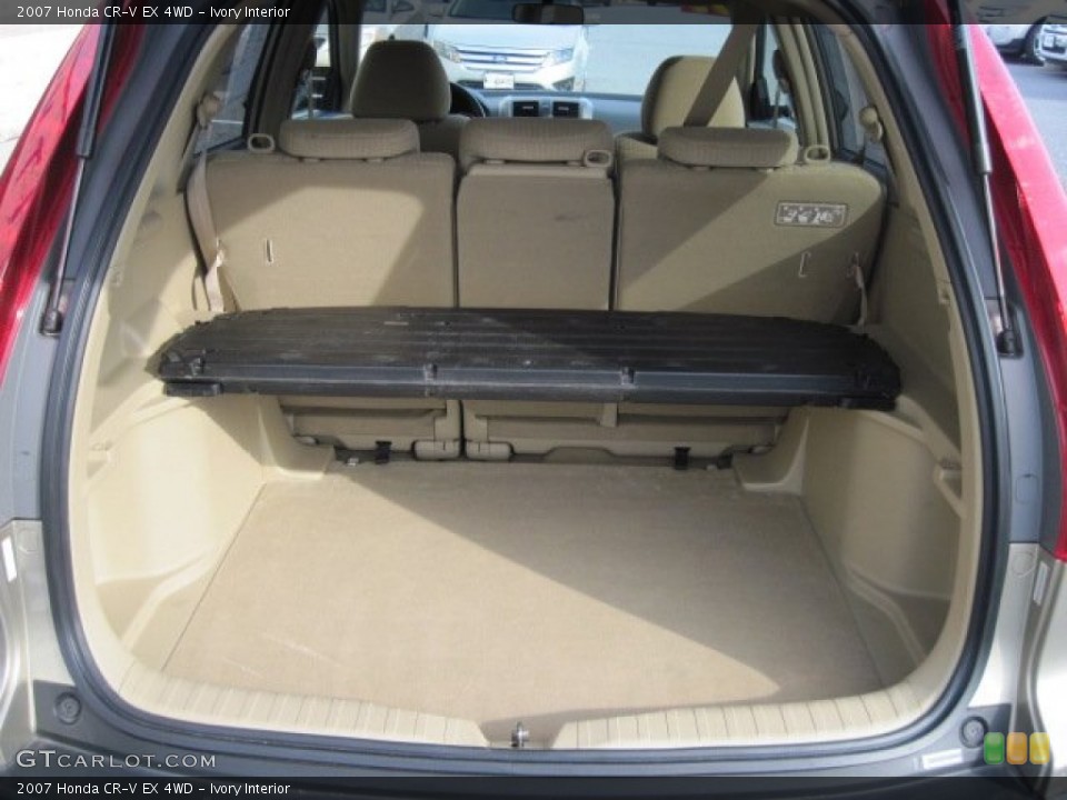 Ivory Interior Trunk for the 2007 Honda CR-V EX 4WD #78482306