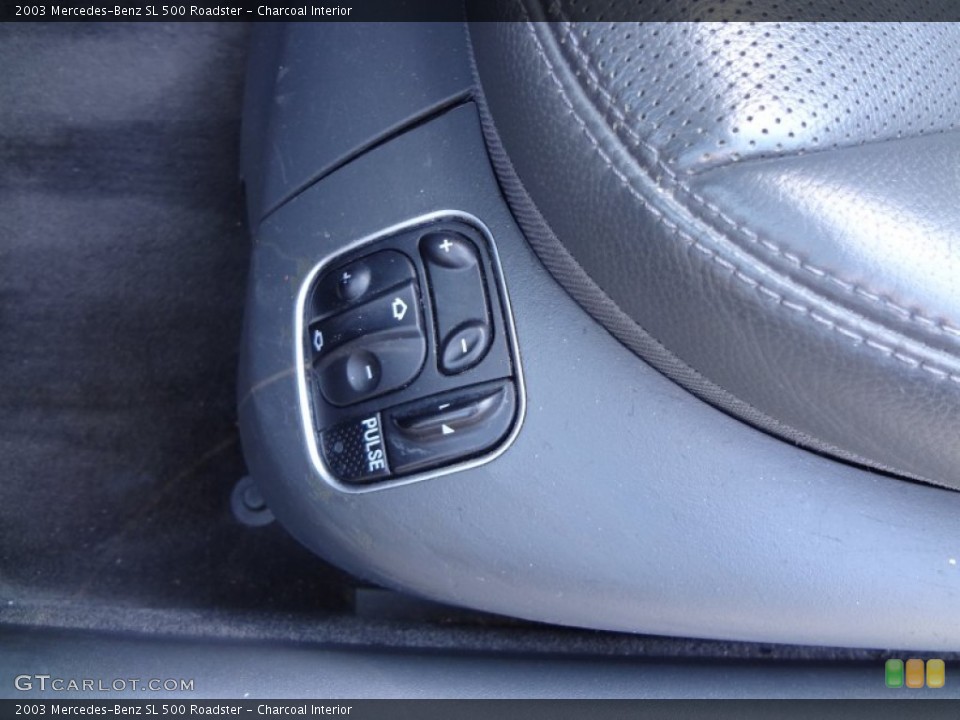 Charcoal Interior Controls for the 2003 Mercedes-Benz SL 500 Roadster #78482418