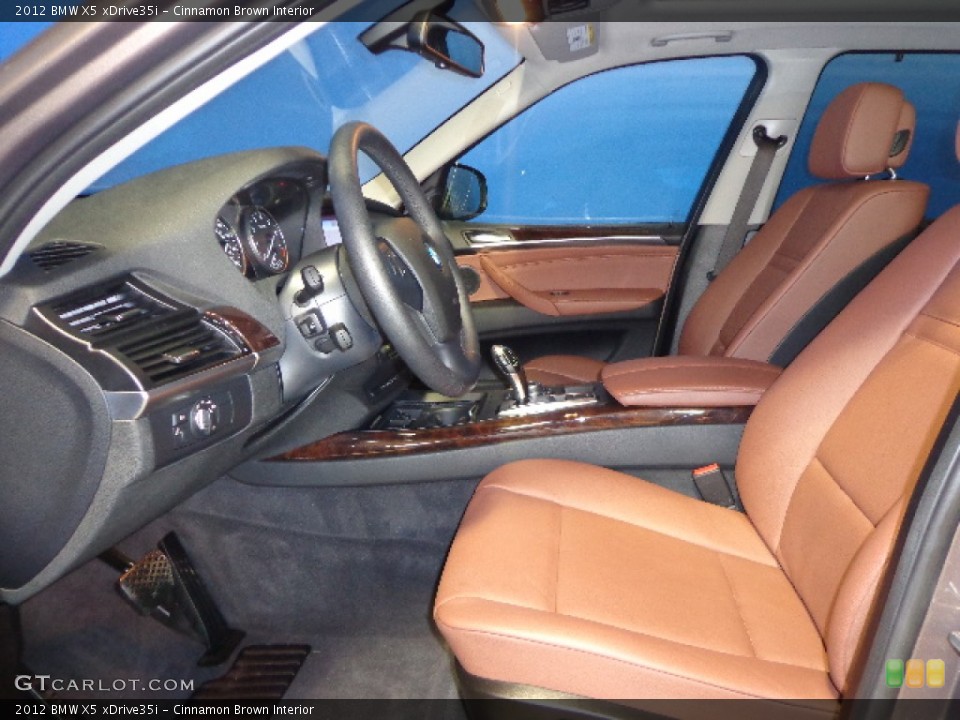 Cinnamon Brown Interior Front Seat for the 2012 BMW X5 xDrive35i #78482465