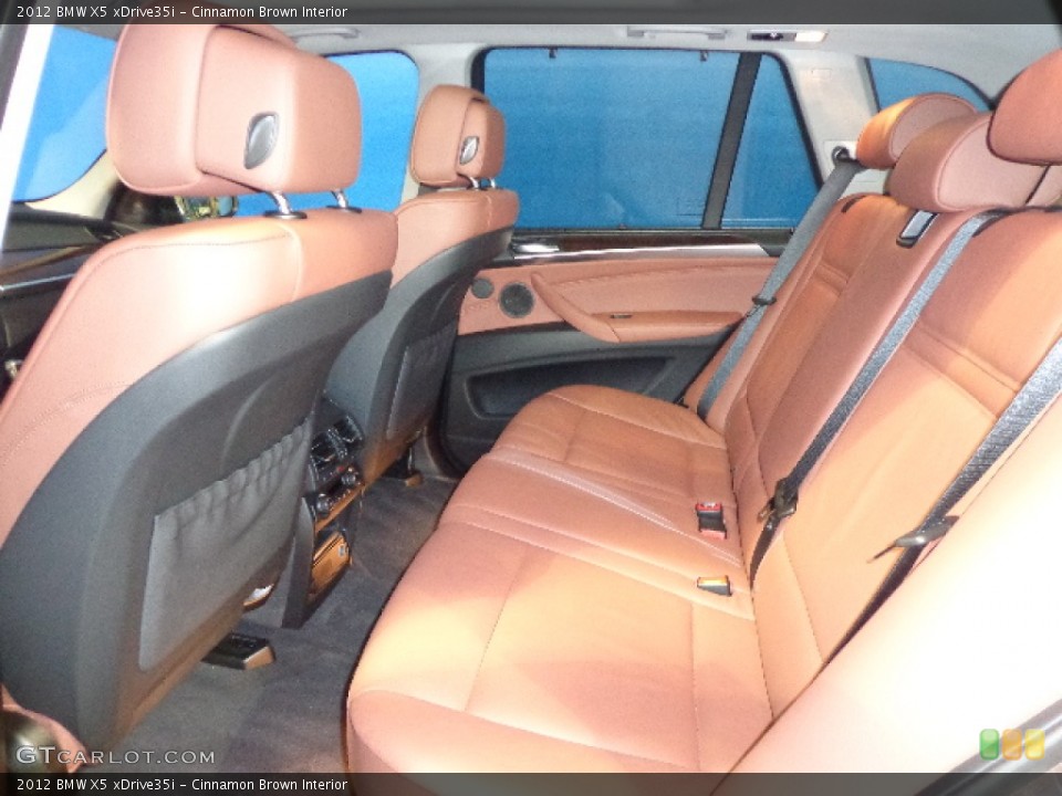 Cinnamon Brown Interior Rear Seat for the 2012 BMW X5 xDrive35i #78482482