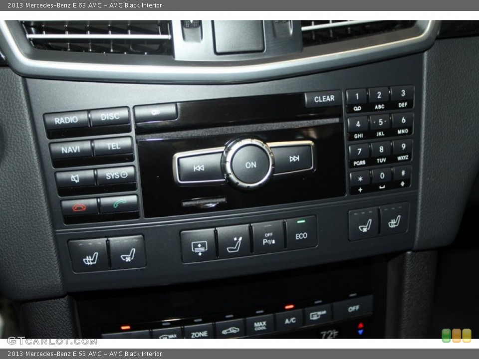 AMG Black Interior Controls for the 2013 Mercedes-Benz E 63 AMG #78482545