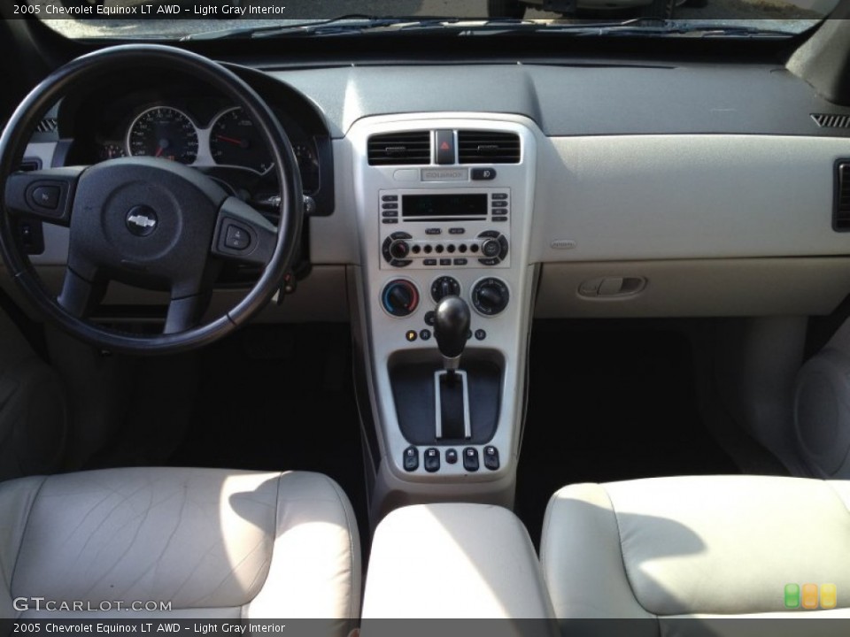 Light Gray Interior Dashboard for the 2005 Chevrolet Equinox LT AWD #78483260