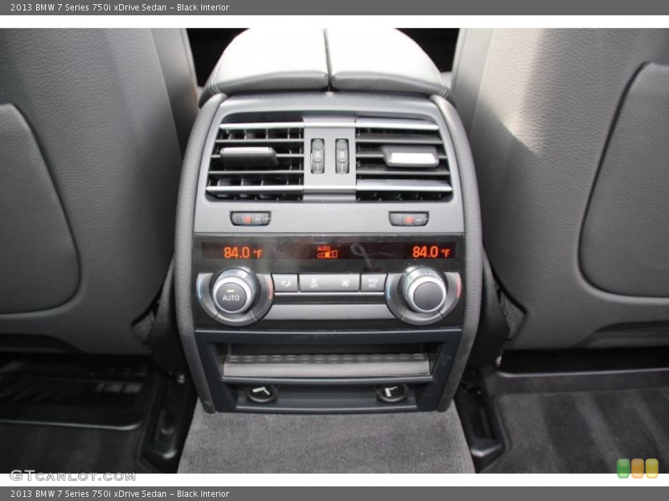 Black Interior Controls for the 2013 BMW 7 Series 750i xDrive Sedan #78483401