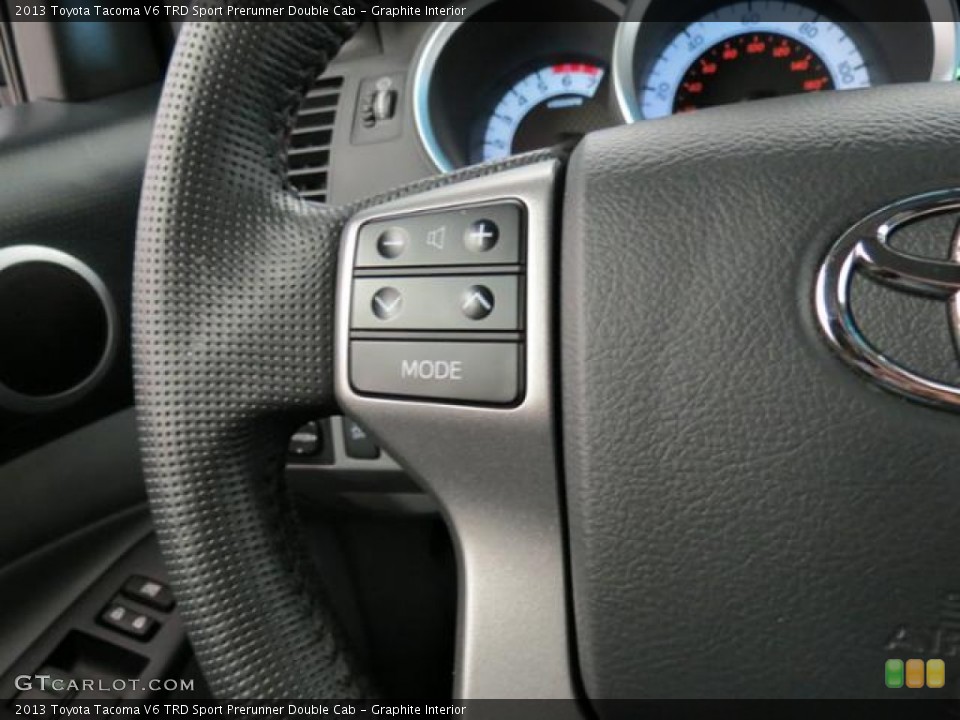Graphite Interior Controls for the 2013 Toyota Tacoma V6 TRD Sport Prerunner Double Cab #78483919