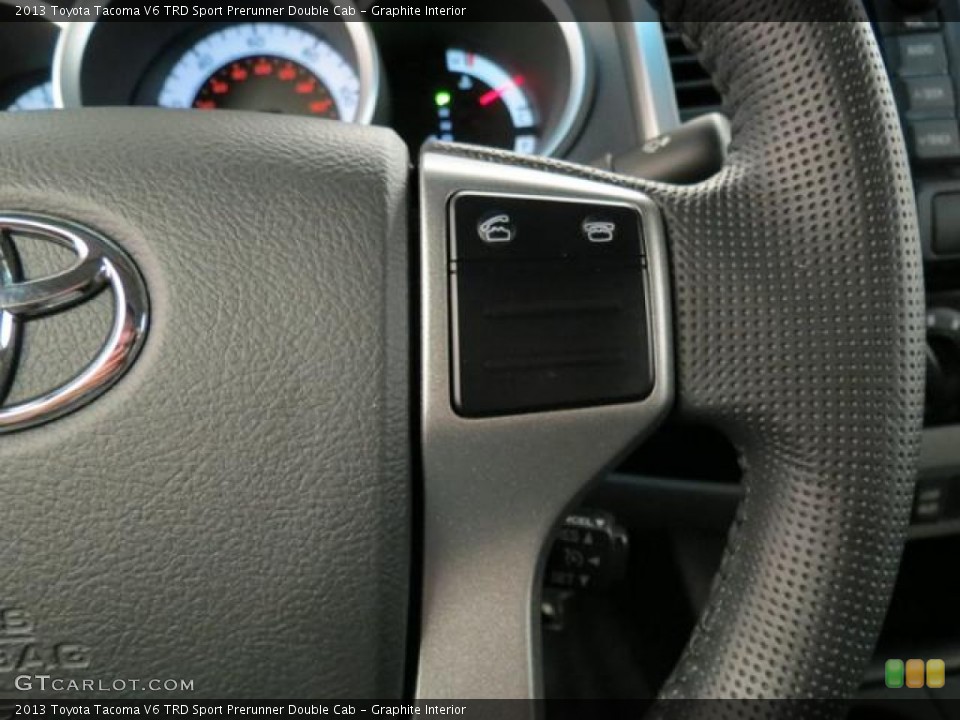 Graphite Interior Controls for the 2013 Toyota Tacoma V6 TRD Sport Prerunner Double Cab #78483935