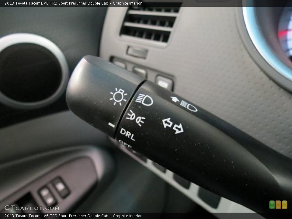 Graphite Interior Controls for the 2013 Toyota Tacoma V6 TRD Sport Prerunner Double Cab #78483944