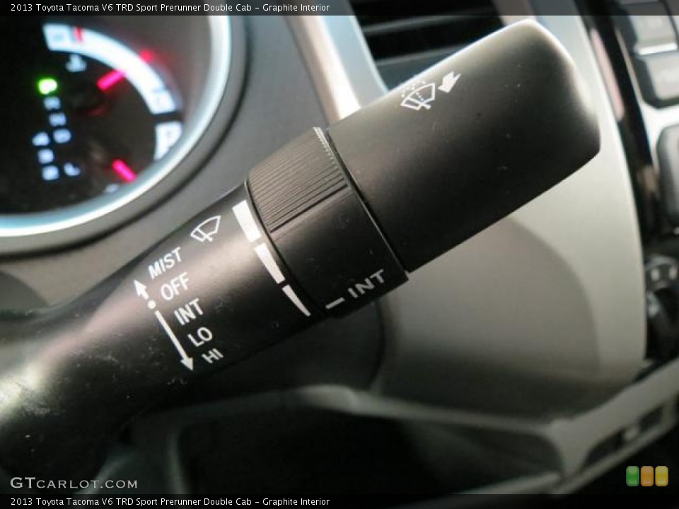 Graphite Interior Controls for the 2013 Toyota Tacoma V6 TRD Sport Prerunner Double Cab #78483977