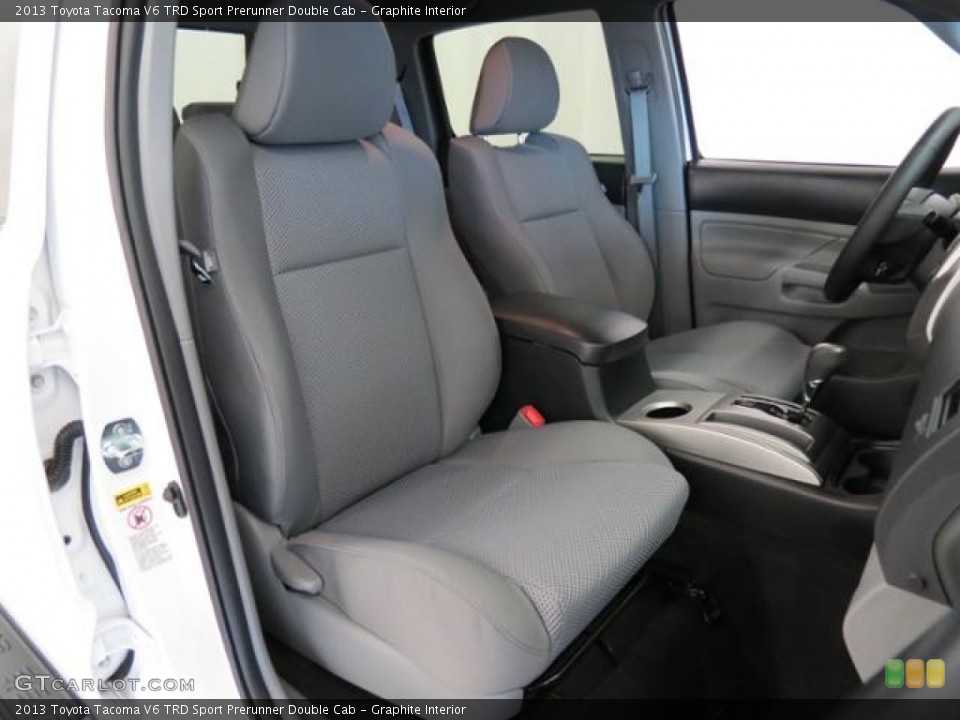 Graphite Interior Photo for the 2013 Toyota Tacoma V6 TRD Sport Prerunner Double Cab #78484007