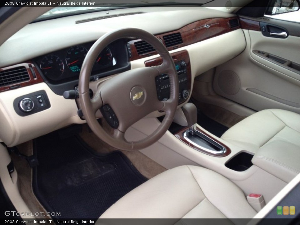 Neutral Beige 2008 Chevrolet Impala Interiors