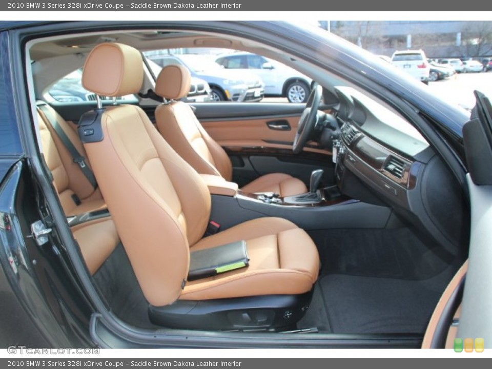 Saddle Brown Dakota Leather Interior Photo for the 2010 BMW 3 Series 328i xDrive Coupe #78485173