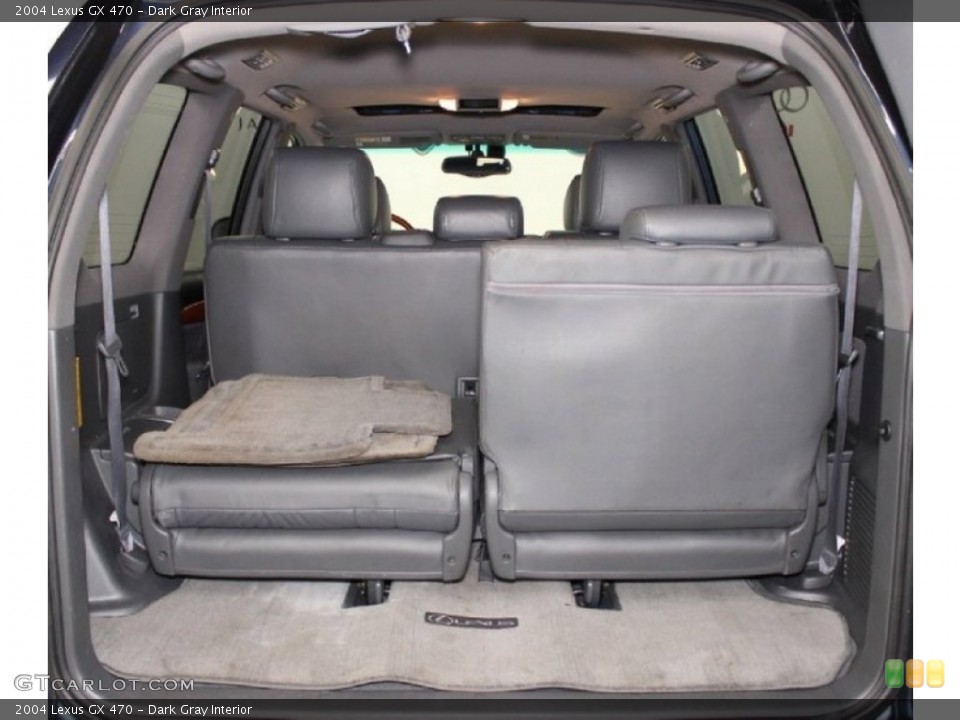 Dark Gray Interior Trunk for the 2004 Lexus GX 470 #78486170