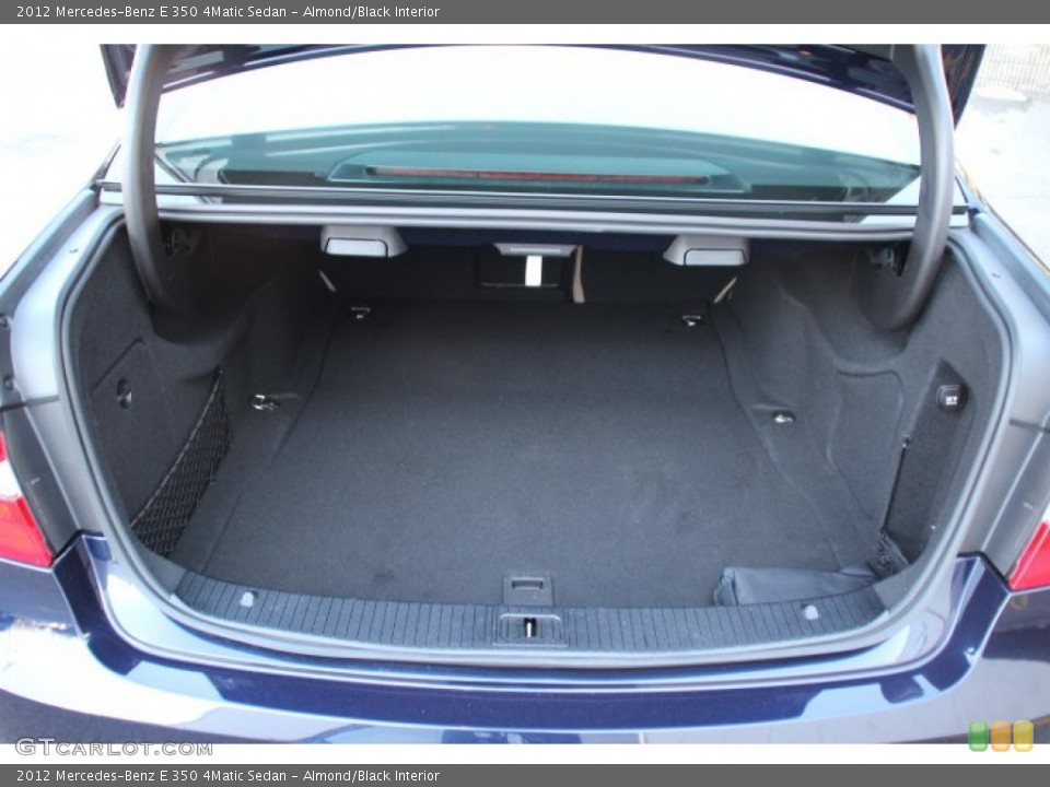 Almond/Black Interior Trunk for the 2012 Mercedes-Benz E 350 4Matic Sedan #78486242