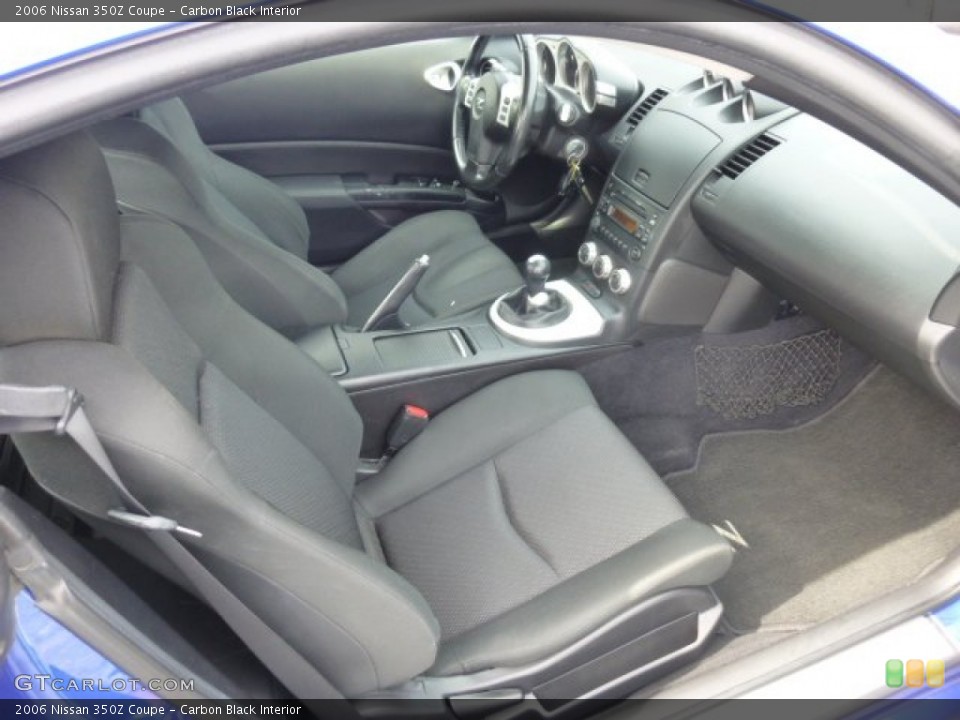 Carbon Black Interior Photo for the 2006 Nissan 350Z Coupe #78486428