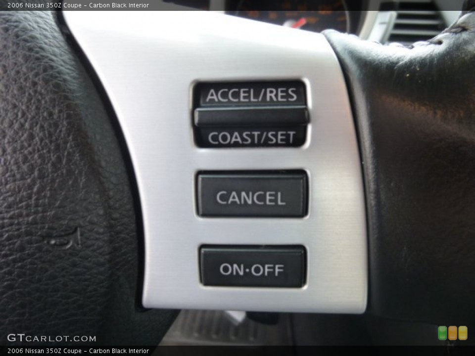 Carbon Black Interior Controls for the 2006 Nissan 350Z Coupe #78486554