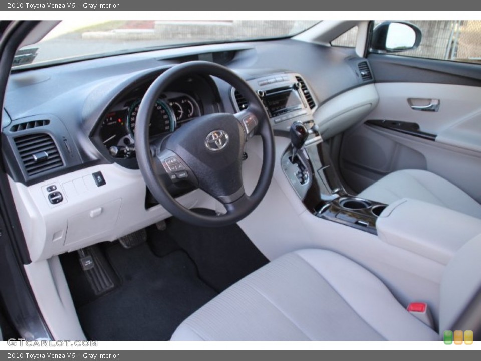 Gray Interior Prime Interior for the 2010 Toyota Venza V6 #78486599