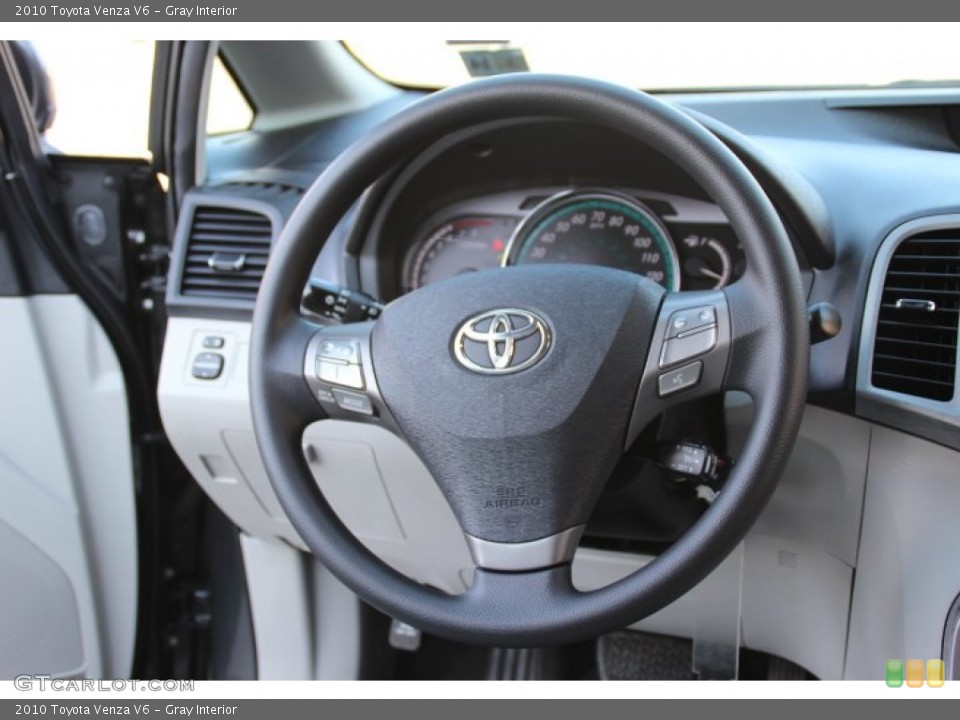 Gray Interior Steering Wheel for the 2010 Toyota Venza V6 #78486702