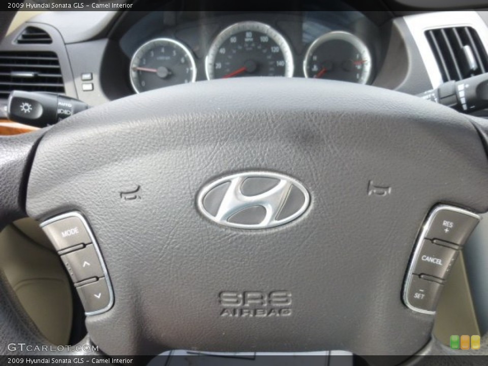 Camel Interior Controls for the 2009 Hyundai Sonata GLS #78487367