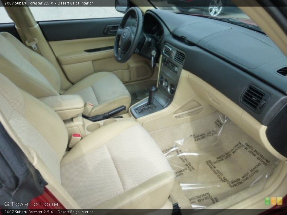Desert Beige Interior Photo for the 2007 Subaru Forester 2.5 X #78488642