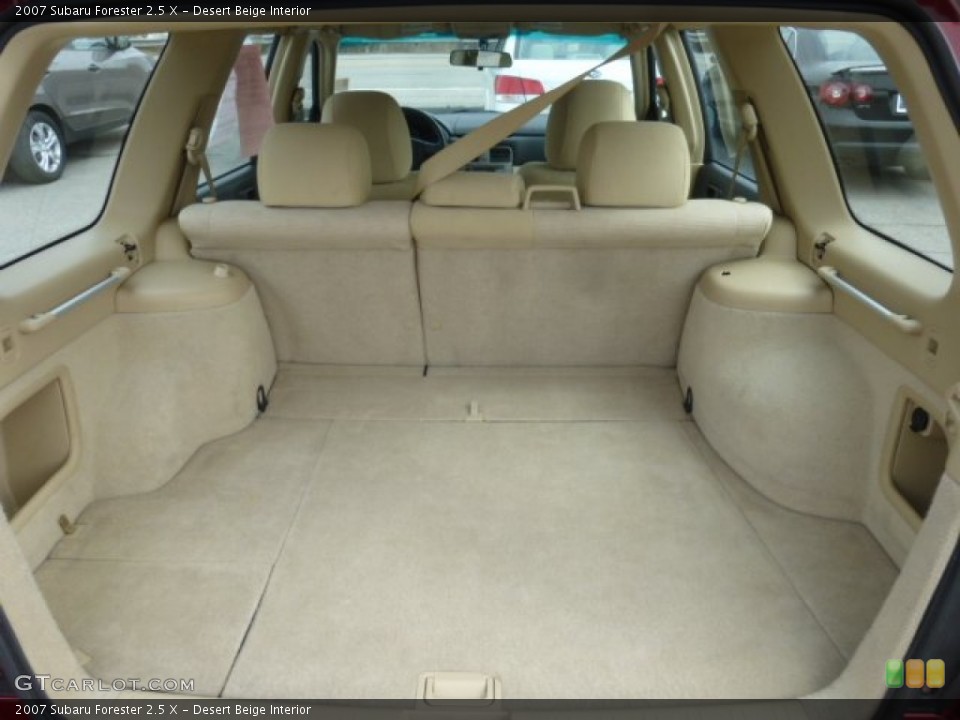 Desert Beige Interior Trunk for the 2007 Subaru Forester 2.5 X #78488688