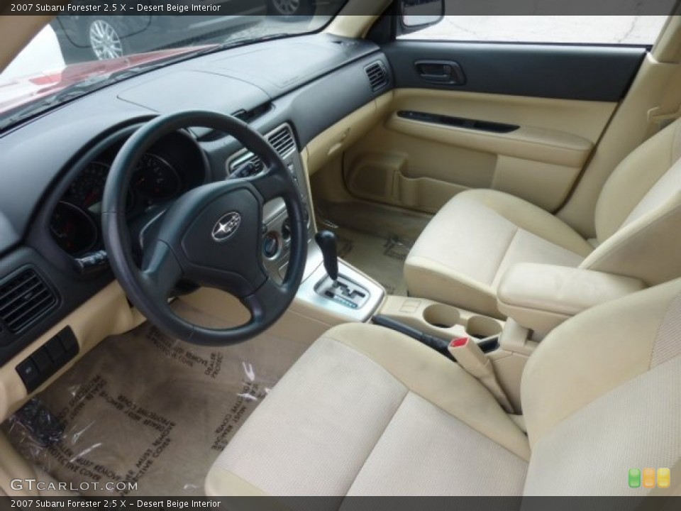Desert Beige Interior Prime Interior for the 2007 Subaru Forester 2.5 X #78488762