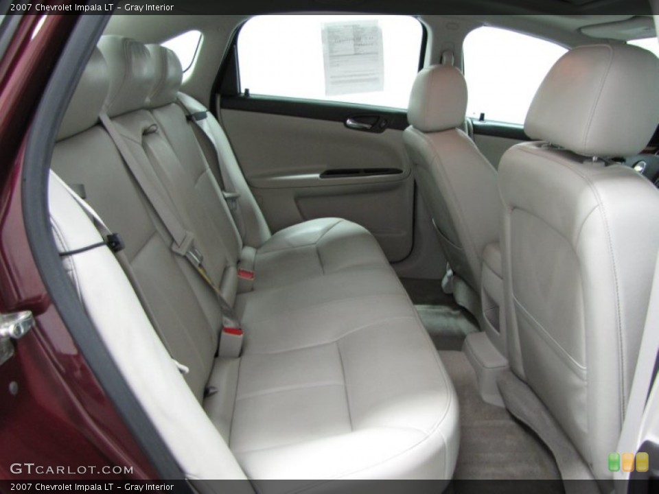 Gray Interior Rear Seat for the 2007 Chevrolet Impala LT #78489777