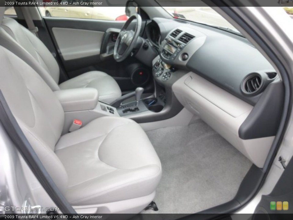 Ash Gray Interior Photo for the 2009 Toyota RAV4 Limited V6 4WD #78489782