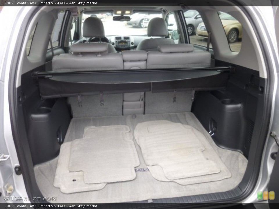 Ash Gray Interior Trunk for the 2009 Toyota RAV4 Limited V6 4WD #78489821