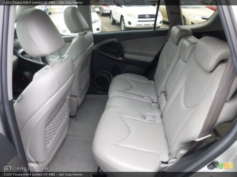 Ash Gray Interior Rear Seat for the 2009 Toyota RAV4 Limited V6 4WD #78489842