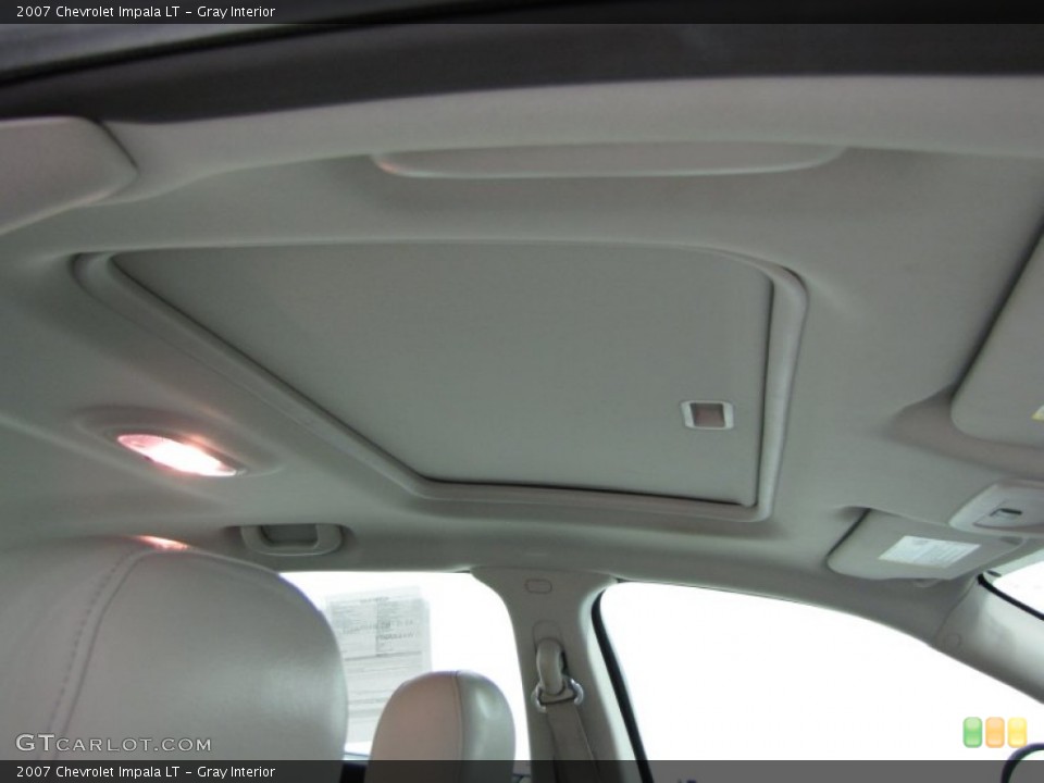 Gray Interior Sunroof for the 2007 Chevrolet Impala LT #78490073