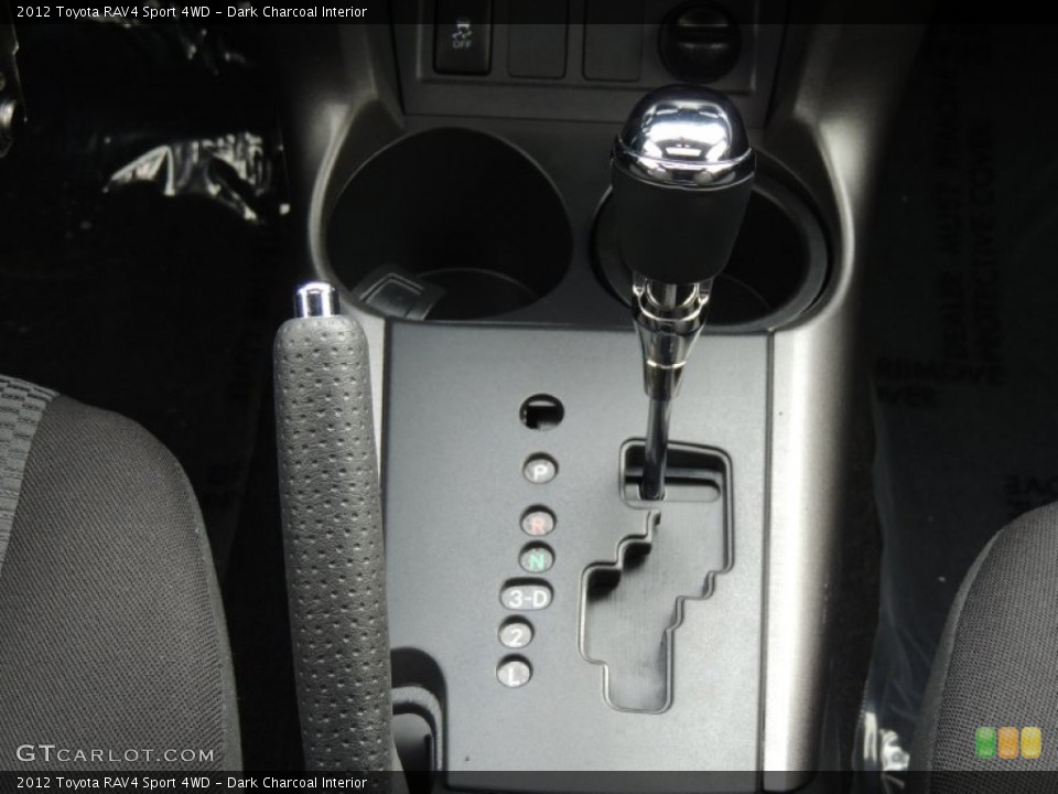 Dark Charcoal Interior Transmission for the 2012 Toyota RAV4 Sport 4WD #78490739
