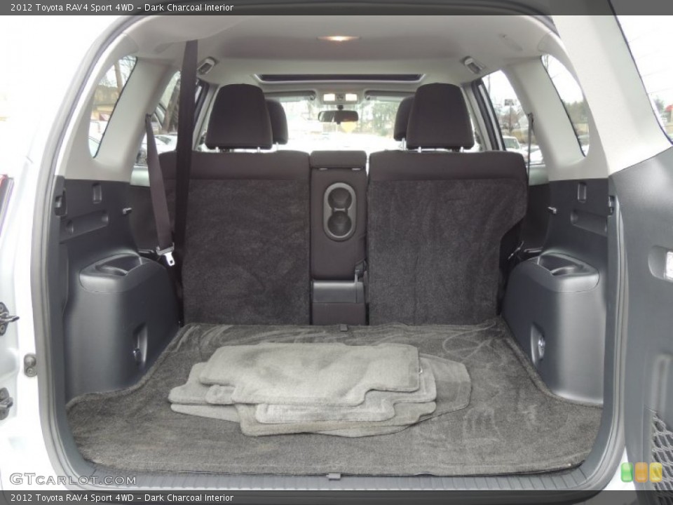 Dark Charcoal Interior Trunk for the 2012 Toyota RAV4 Sport 4WD #78490783