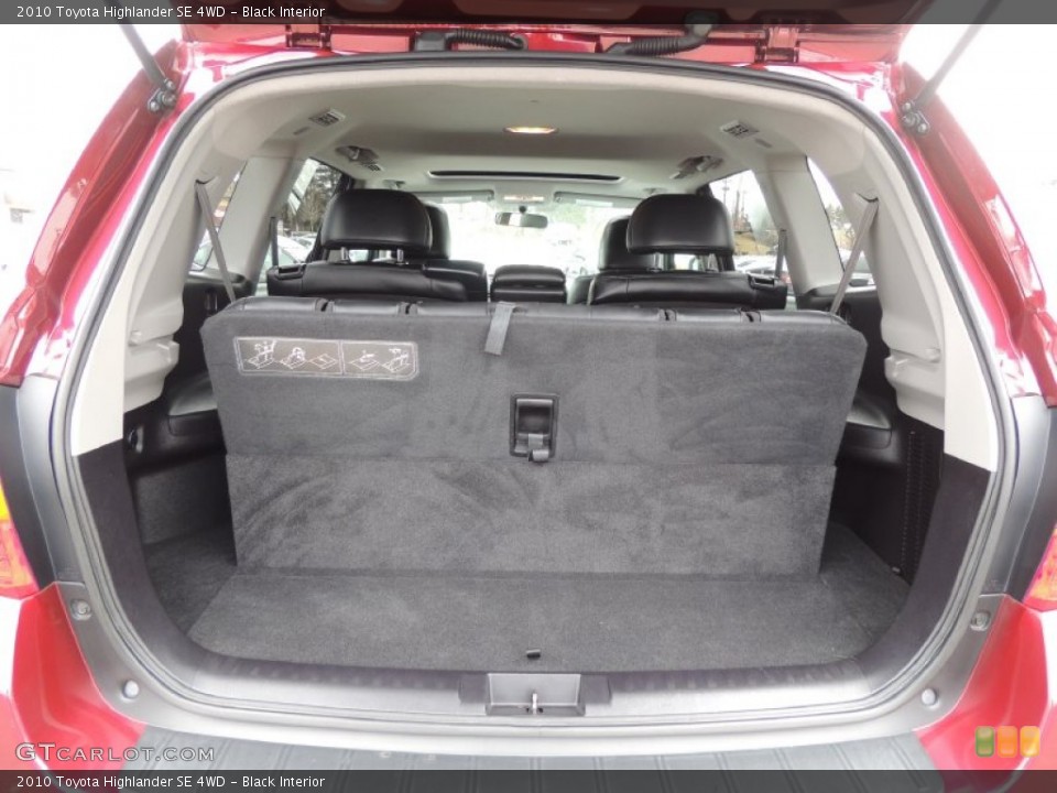 Black Interior Trunk for the 2010 Toyota Highlander SE 4WD #78491183