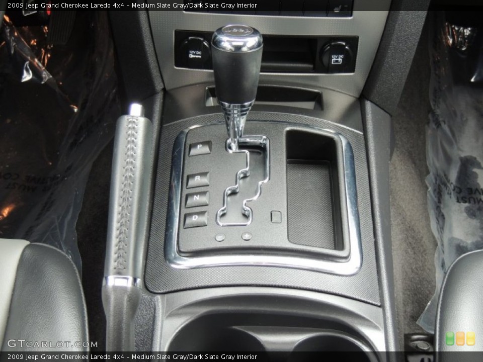 Medium Slate Gray/Dark Slate Gray Interior Transmission for the 2009 Jeep Grand Cherokee Laredo 4x4 #78491694