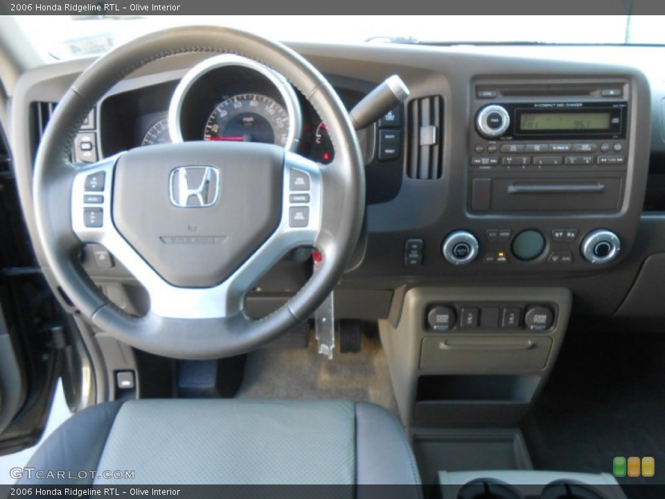 Olive Interior Dashboard for the 2006 Honda Ridgeline RTL #78492971