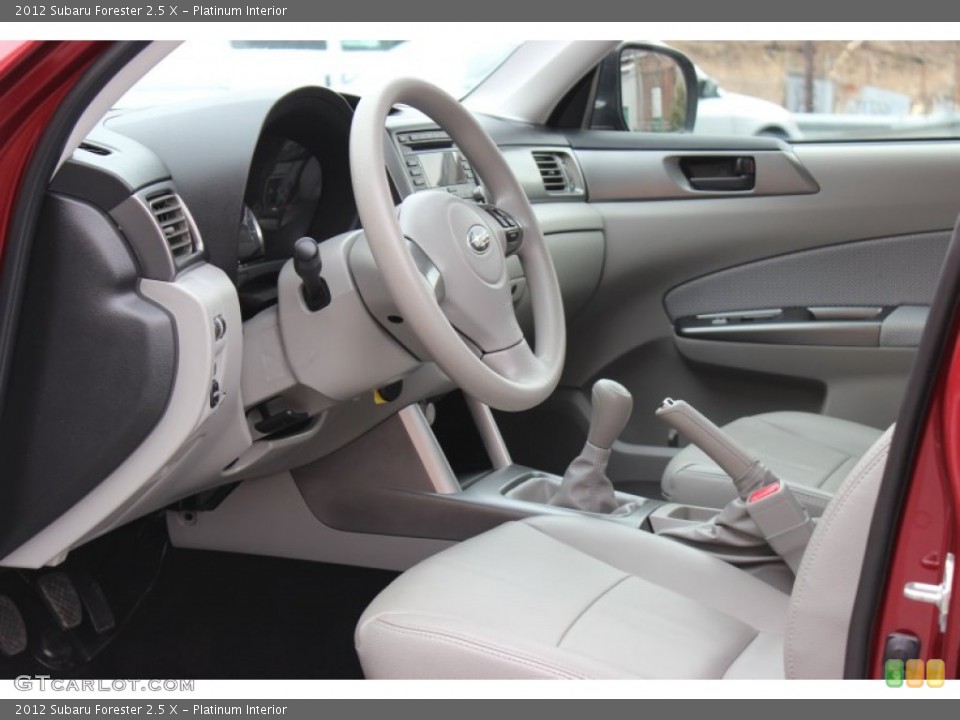 Platinum Interior Photo for the 2012 Subaru Forester 2.5 X #78493295