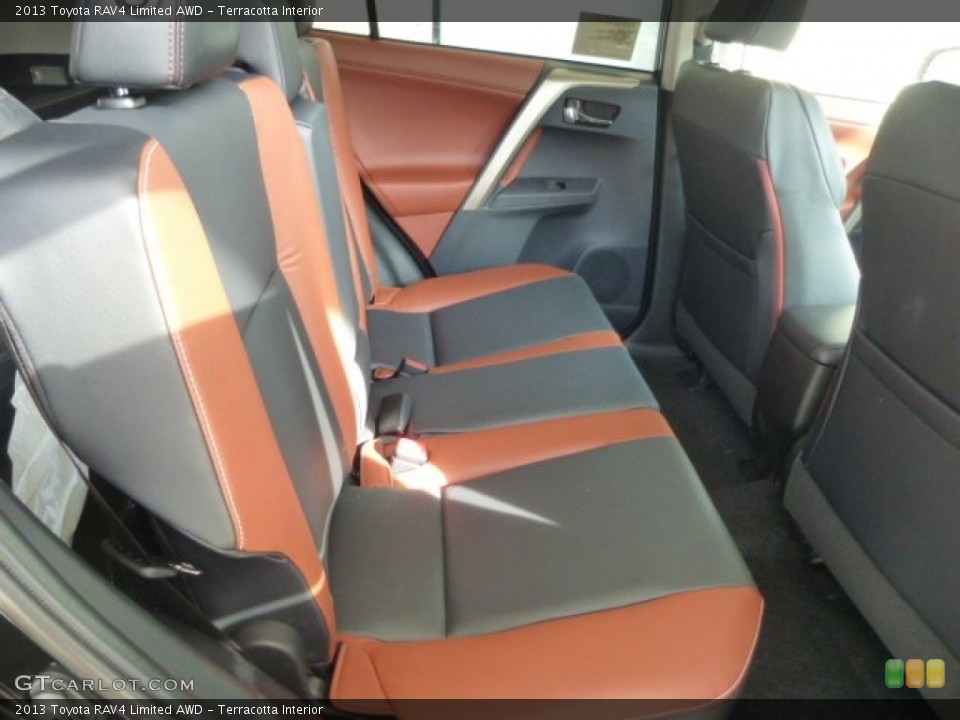 Terracotta Interior Rear Seat for the 2013 Toyota RAV4 Limited AWD #78493376