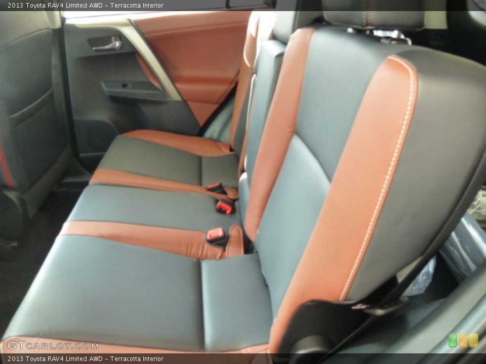 Terracotta Interior Rear Seat for the 2013 Toyota RAV4 Limited AWD #78493424
