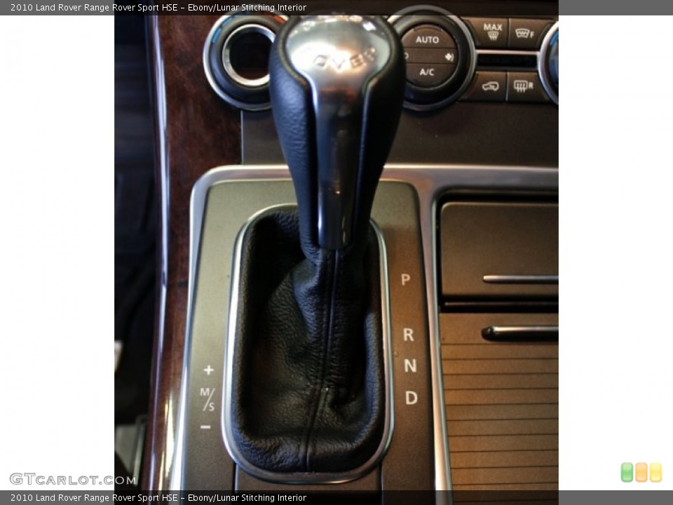 Ebony/Lunar Stitching Interior Transmission for the 2010 Land Rover Range Rover Sport HSE #78495648