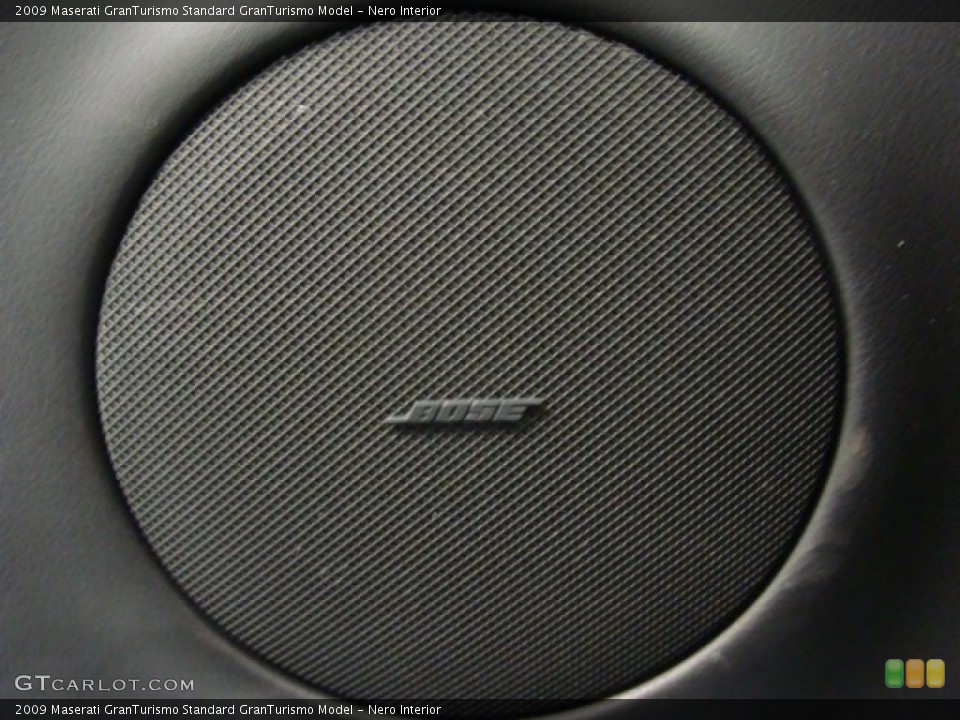Nero Interior Audio System for the 2009 Maserati GranTurismo  #78495704