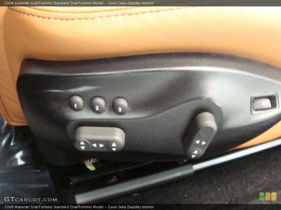 Cuoio Sella (Saddle) Interior Controls for the 2008 Maserati GranTurismo  #78496354